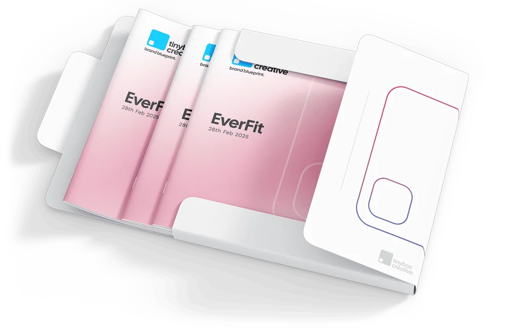 EverFit Brand Canvas report in a folder